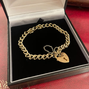 Gold bracelet.